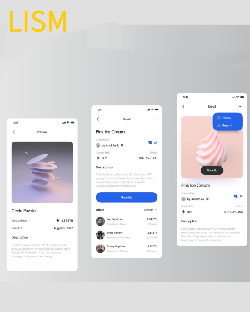 LISM Internet-Based Online Auction Service